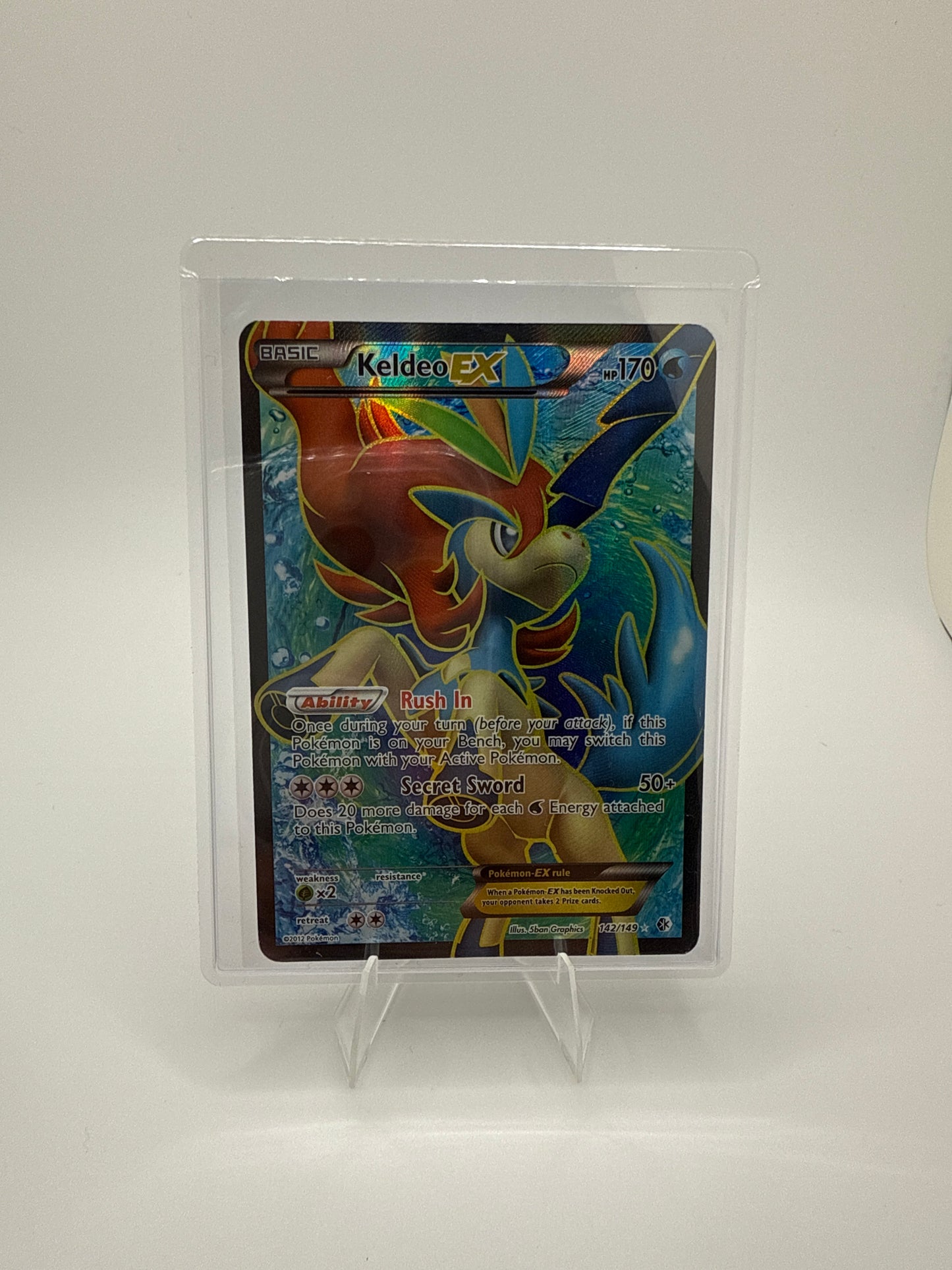 Keldeo Ex 2012 ungraded